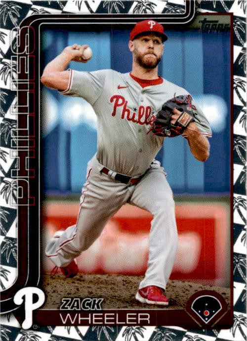 2025 Topps Spring Training #218 Zack Wheeler Philadelphia Phillies