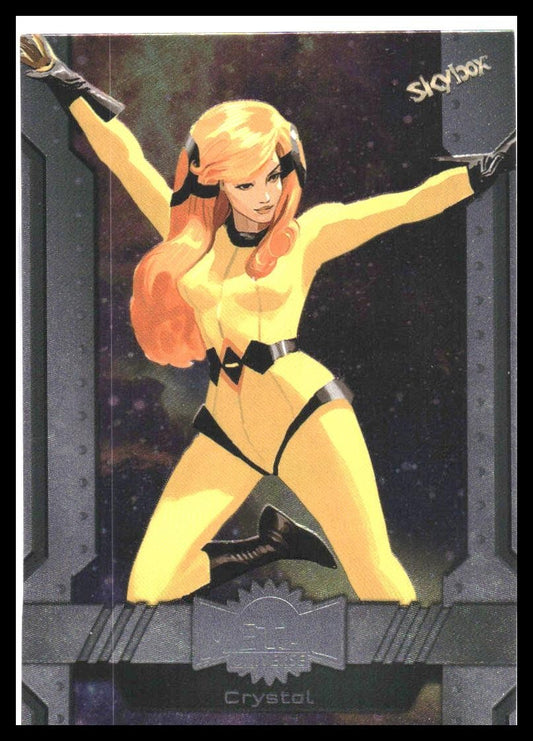 2024 SkyBox Metal Universe Marvel Avengers #166 Crystal