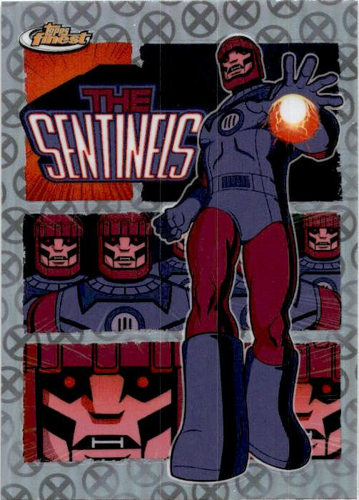2025 Topps Finest Marvel X-Men '97 #RI-10 Sentineis Remember It #