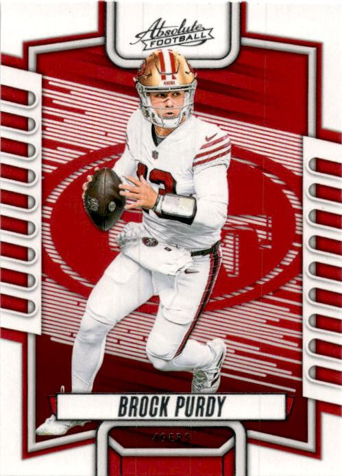 2023 Panini Absolute #18 Brock Purdy San Francisco 49ers