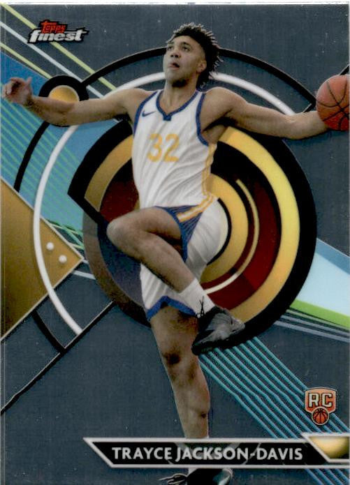 2023-24 Topps Finest #91 Trayce Jackson-Davis Golden State