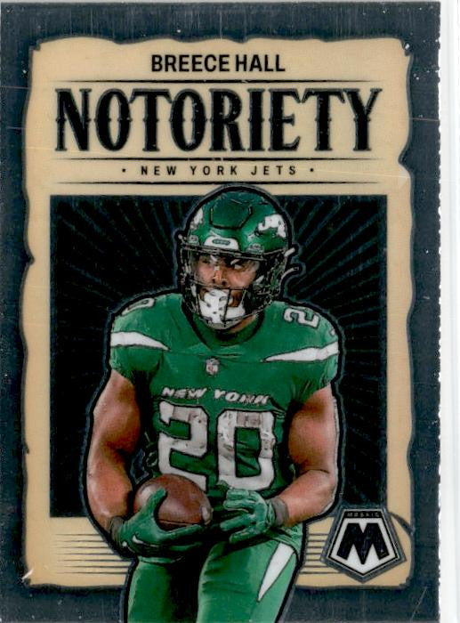 2024 Panini Mosaic Notoriety #15 Breece Hall New York Jets