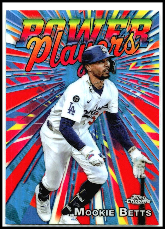 2025 Topps Chrome power players #PP41 Mookie Betts Mookie Betts