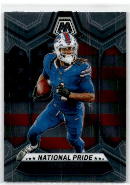 2024 Panini Mosaic #259 James Cook National Pride Prizm