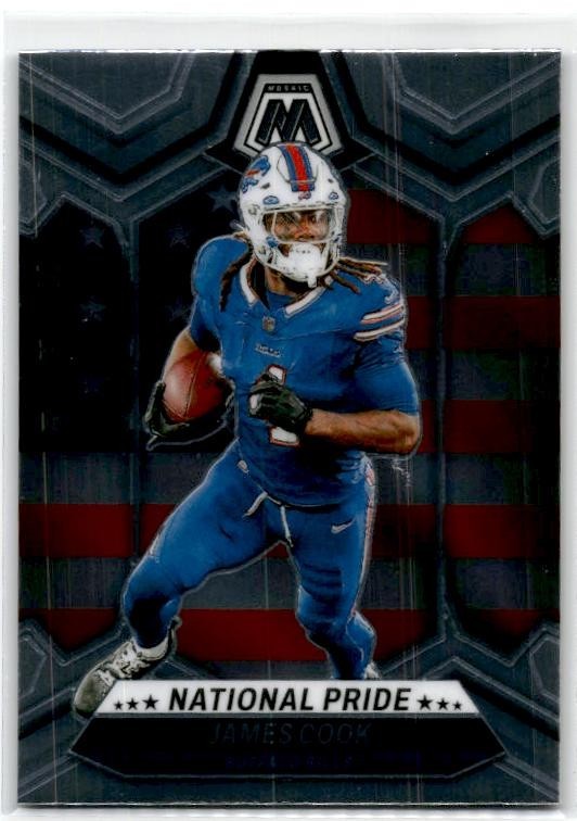 2024 Panini Mosaic #259 James Cook National Pride Prizm
