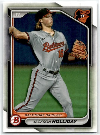 2023 Bowman #BP-47 Jackson Holliday Baltimore Orioles
