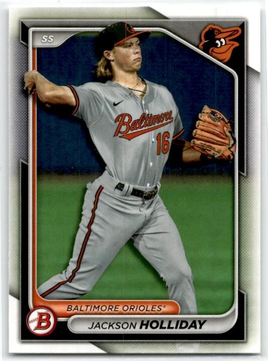 2023 Bowman #BP-47 Jackson Holliday Baltimore Orioles