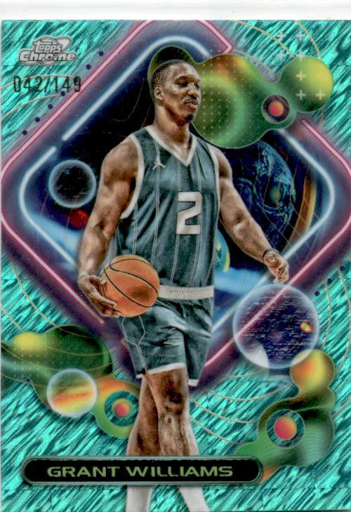 2023-24 Topps Cosmic Chrome AQUA EQUINOX REFRACTOR /149 #31 Grant Williams