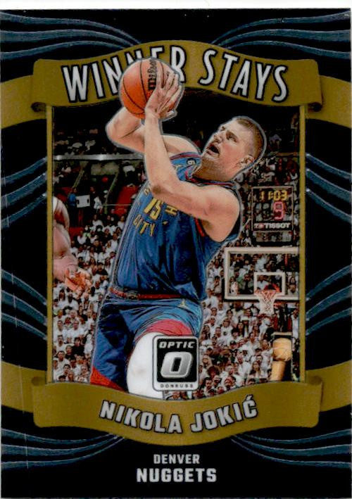 2023-24 Donruss Optic Winner Stays #6 Nikola Jokic Denver Nuggets