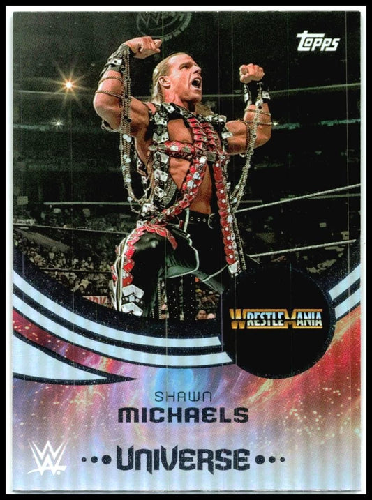 2025 Topps Universe WWE #255 Shawn Michaels
