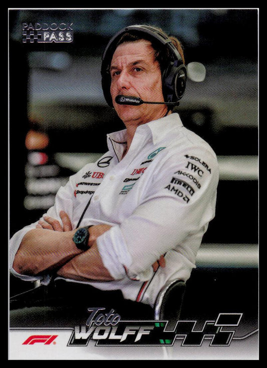 2024 Topps Paddock Pass Formula 1 #71 Toto Wolff