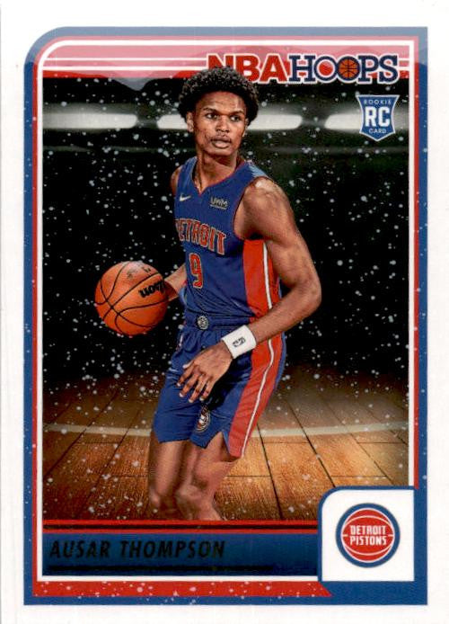 2023-24 Hoops Winter #255 Ausar Thompson Rookie Detroit Pistons