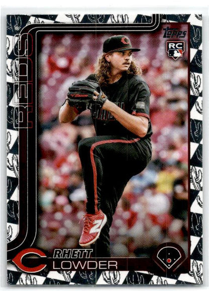 2025 Topps Spring Training #205 Rhett Lowder Cincinnati Reds