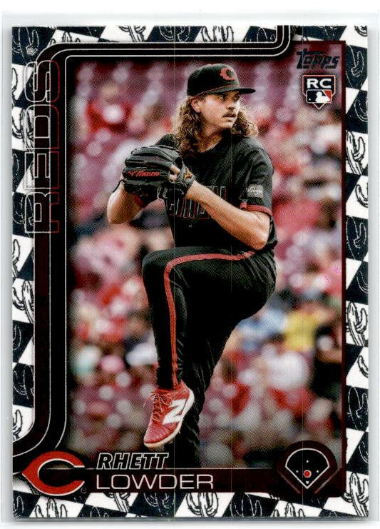 2025 Topps Spring Training #205 Rhett Lowder Cincinnati Reds