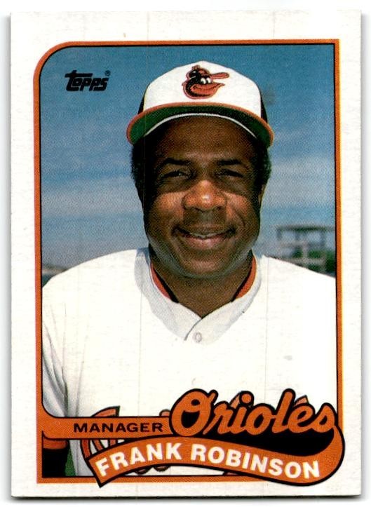 1989 Topps #774 Frank Robinson