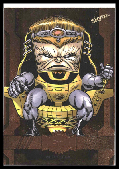 2024 SkyBox Metal Universe Marvel Avengers #70 M.O.D.O.K. Copper FX