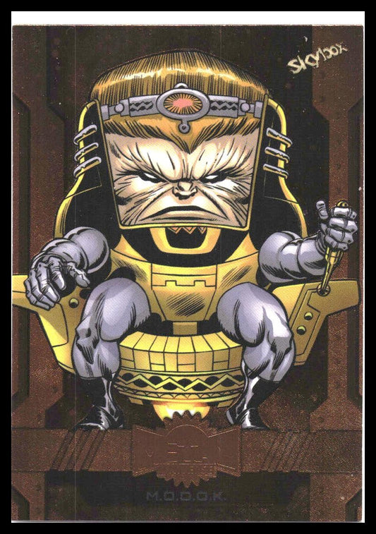 2024 SkyBox Metal Universe Marvel Avengers #70 M.O.D.O.K. Copper FX