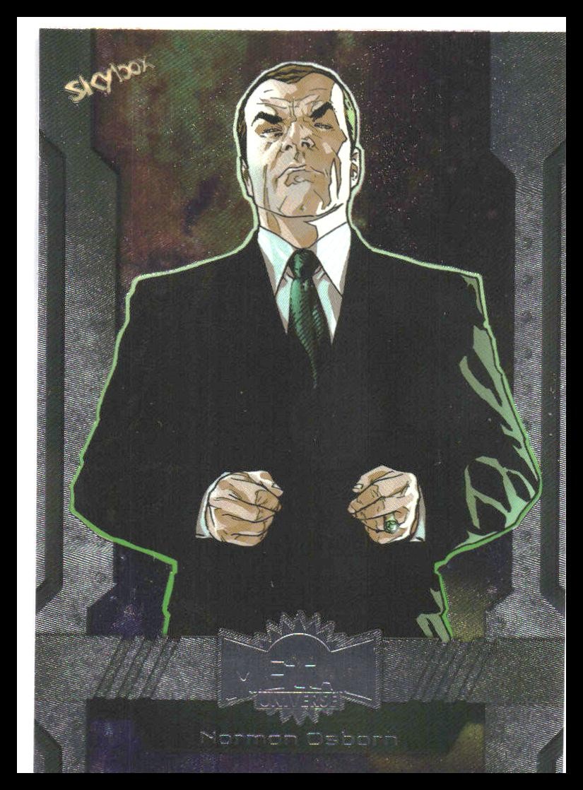 2024 SkyBox Metal Universe Marvel Avengers #75 Norman Osborn