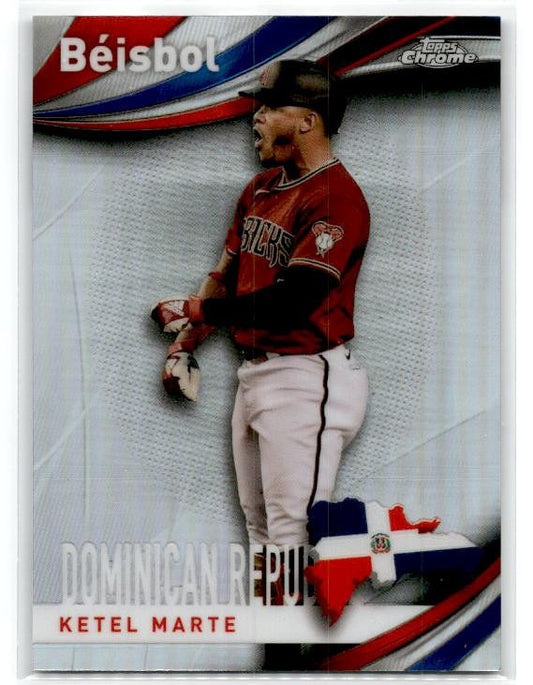 2021 Topps Chrome #B-13 Ketel Marte Beisbol