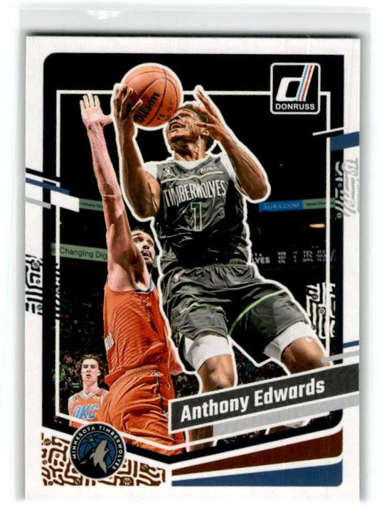2023-24 Donruss #137 Anthony Edwards