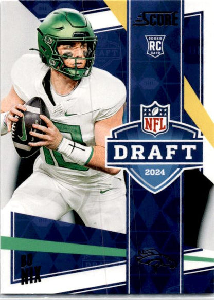 2024 Score NFL Draft #11 Bo Nix Denver Broncos