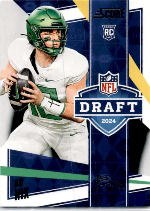 2024 Score NFL Draft #11 Bo Nix Denver Broncos