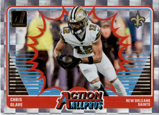 2024 Donruss Action All-Pros #11 Chris Olave New Orleans Saints
