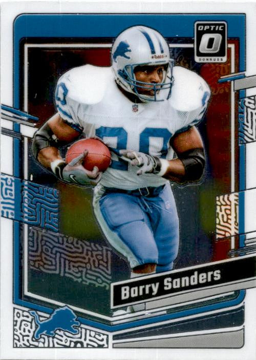 2023 Donruss Optic #60 Barry Sanders Detroit Lions