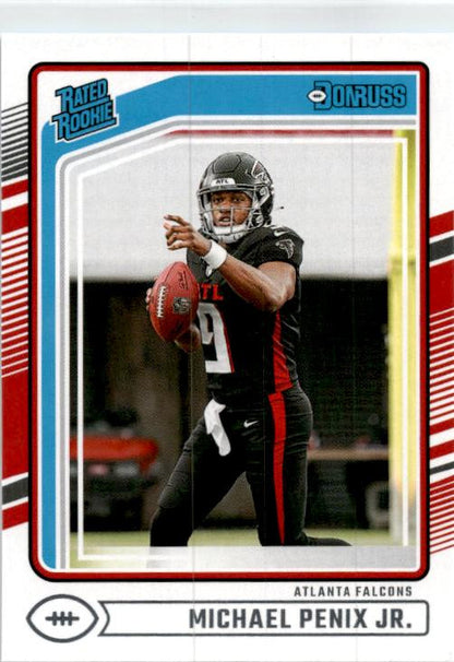 2024 Donruss #308 Michael Penix Jr. Rookie Atlanta Falcons