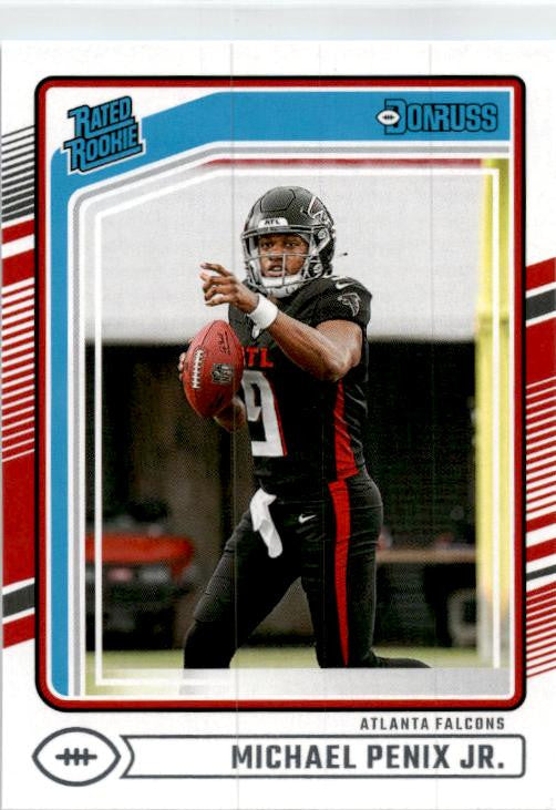 2024 Donruss #308 Michael Penix Jr. Rookie Atlanta Falcons