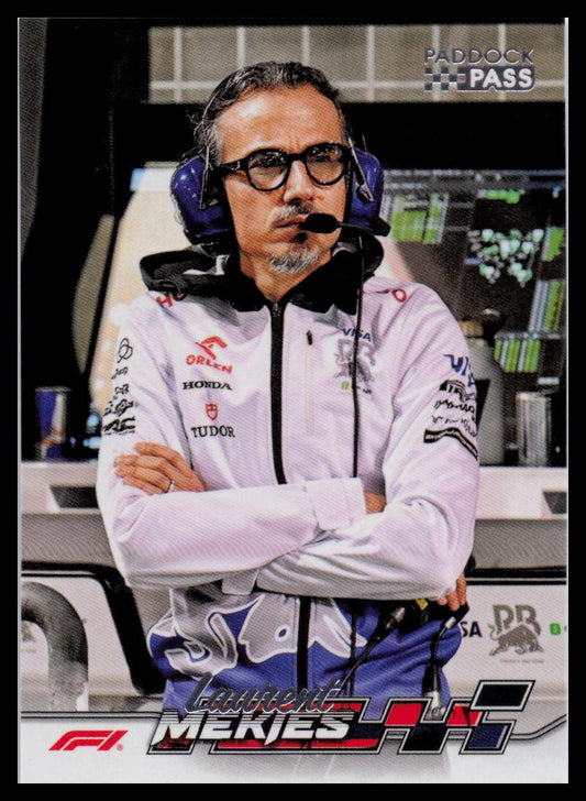 2024 Topps Paddock Pass Formula 1 #77 Laurent Mekies