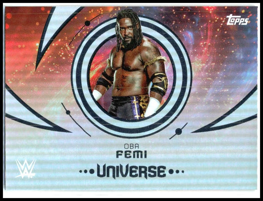 2025 Topps Universe WWE #129 Oba Femi