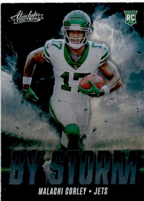 2024 Panini Absolute By Storm #BS-MCY Malachi Corley New York Jets