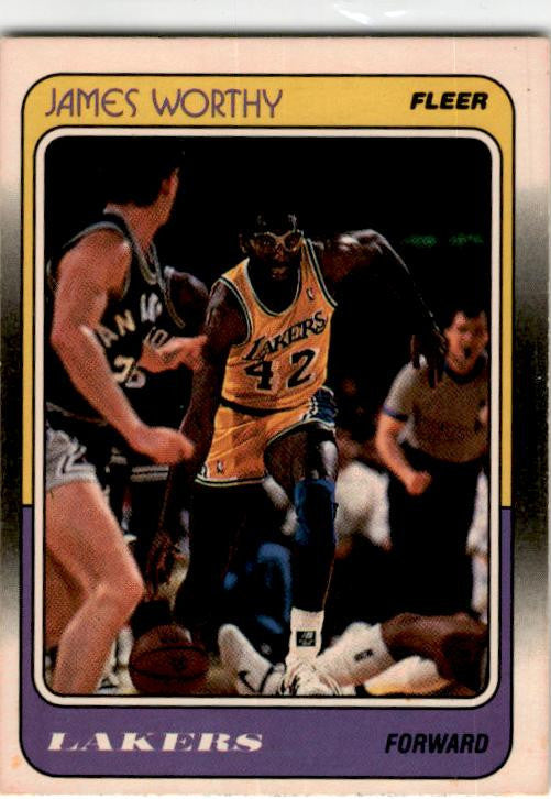 1988-89 Fleer #70 James Worthy
