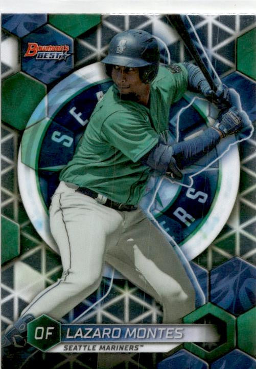 2023 Bowman's Best #TP-6 Lazaro Montes Seattle Mariners