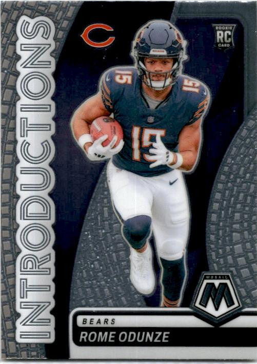 2024 Panini Mosaic Introductions #2 Rome Odunze Chicago Bears