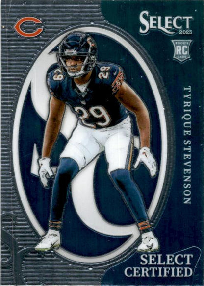 2023 Panini Select Select Certified Rookies #CRO-TST Tyrique Stevenson Bears