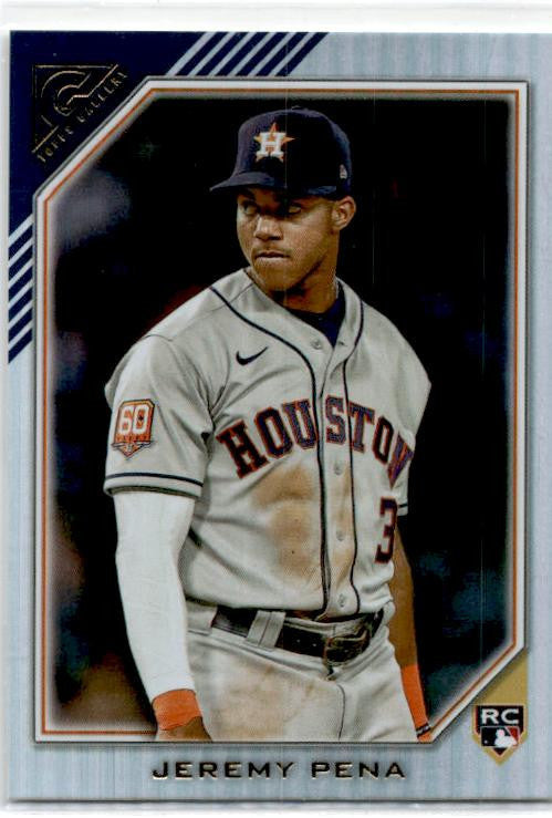 2022 Topps Gallery Rainbow Foil #2 Jeremy Pena Houston Astros
