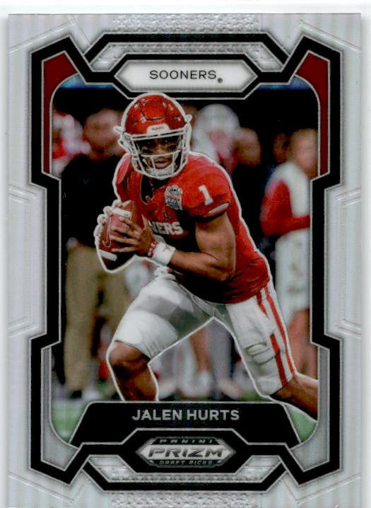 2024 Panini Prizm Draft Picks Silver #99 Jalen Hurts Oklahoma Sooners