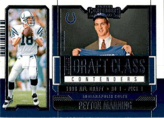 2023 Panini Contenders Historic Draft Class #HDC-PM Peyton Manning Colts