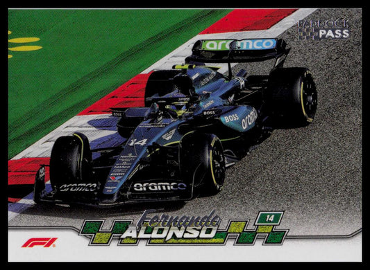 2024 Topps Paddock Pass Formula 1 #41 Fernando Alonso