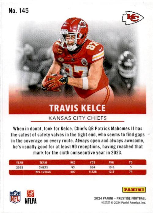 2024 Panini Prestige #145 Travis Kelce Kansas City Chiefs