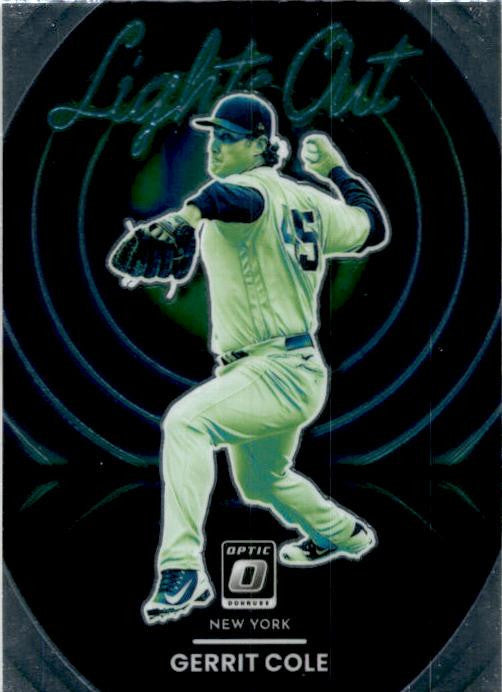 2022 Donruss Optic Lights Out #LO-13 Gerrit Cole New York Yankees