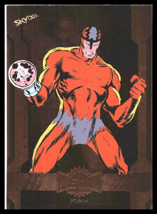 2024 SkyBox Metal Universe Marvel Avengers #102 Klaw Copper FX