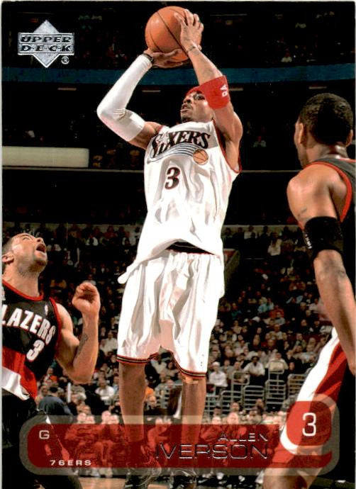 2002-03 Upper Deck #123 Allen Iverson Philadelphia 76ers