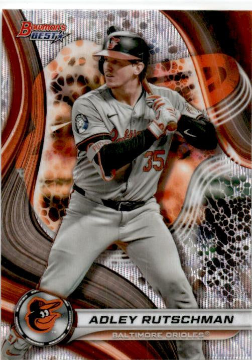 2024 Bowman's Best Wave Refractors #9 Adley Rutschman Baltimore Orioles