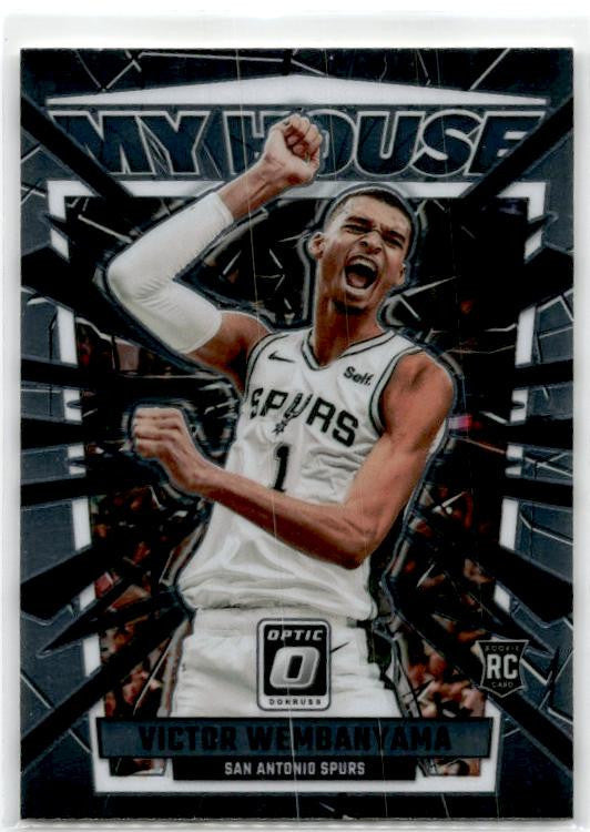 2023-24 Donruss Optic My House #6 Victor Wembanyama San Antonio Spurs