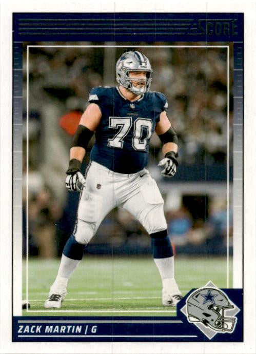 2024 Score #75 Zack Martin Dallas Cowboys