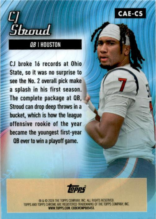 2024 Topps Chrome Checkerboard All-Etch # CJ Stroud Houston
