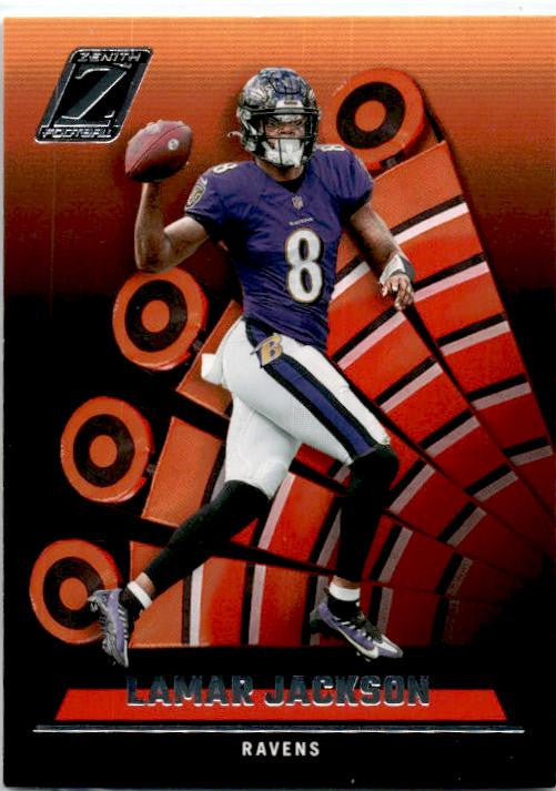 2022 Zenith #26 Lamar Jackson Baltimore Ravens